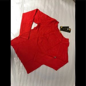 NWT 2/20$ red knit top